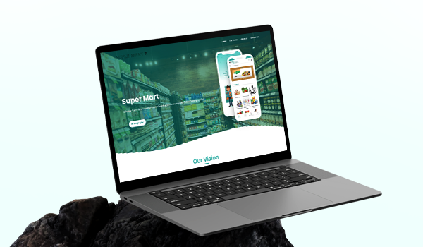 Dashboard on Laptop